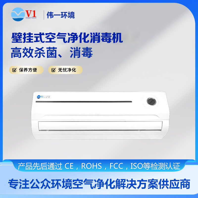 壁挂式空气净化消毒机